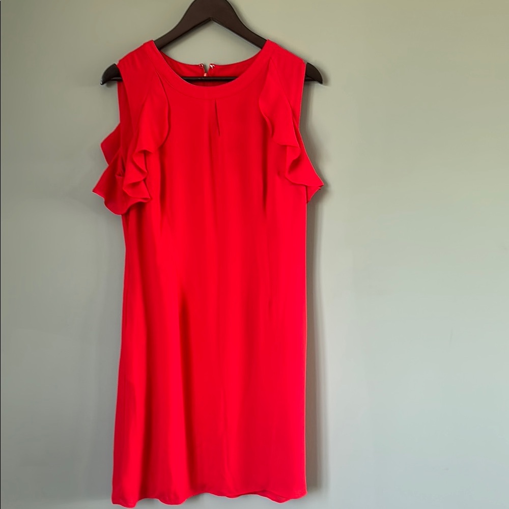 The Limited Red Sleeveless Mini Sundress